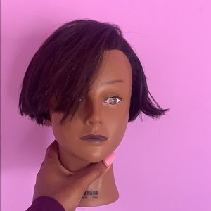 used and cut jasmine hair mannequin